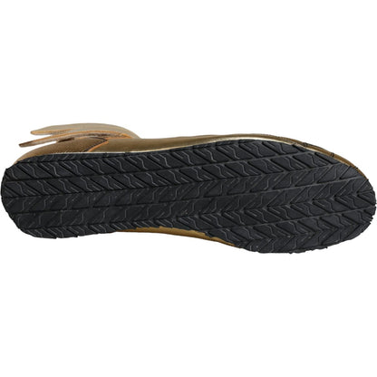 Dolce & Gabbana Gold Leather Sartoria High Top Sneakers Shoes