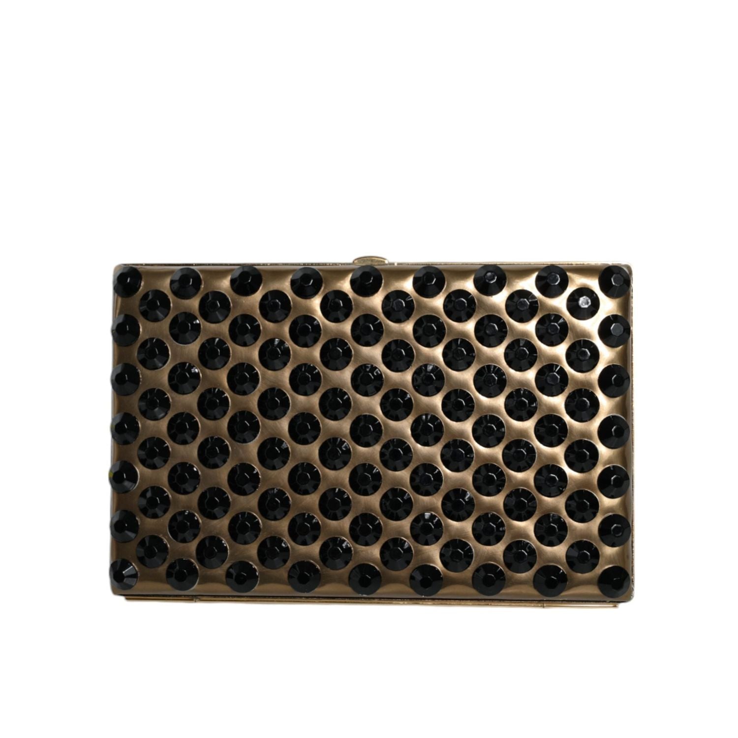 حقيبة كلاتش ذهبية من دولتشي آند غابانا للحفلات المسائية للنساء