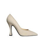 Dolce & Gabbana Beige Suede Leather High Heels Pumps Shoes