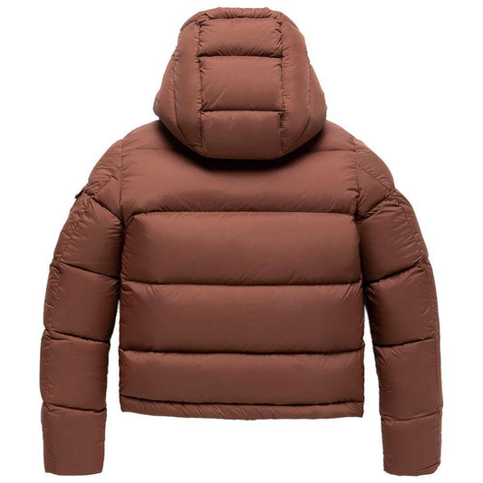 Refrigiwear Refrigiwear Brown Polyester Jackets & Coat RE-14069-S 1728,67346170016,Brown,Clothing,Jackets & Coats - Women - Clothing,L,M,New with tags,Refrigiwear,S,Women,Women - Clothing