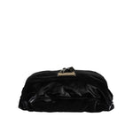 Dolce & Gabbana Black Nylon Fabric Belt Waist Fanny Pack Bag BAG4107