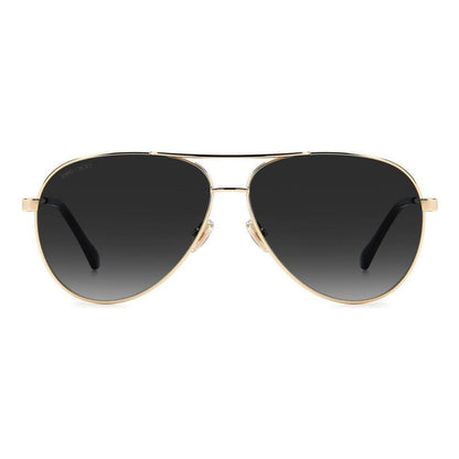 Jimmy Choo Gold Metal Sunglasses