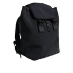 Dolce & Gabbana Black DG Mania Neoprene Travel Back Pack Bag BAG4112