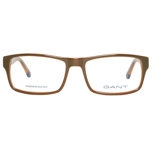 Gant Brown Plastic Frames with 54/17/140mm dimensions, model GA3124-047, for men.