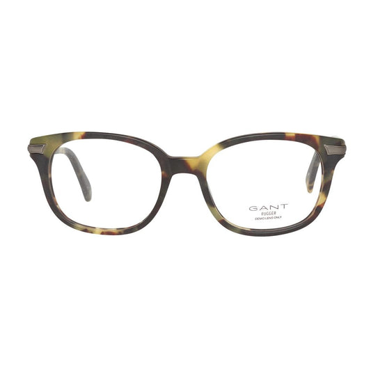 Gant Brown Plastic Frames for men, model GRSHANEMTO-49, featuring dimensions 49/17/140 mm and brown color.