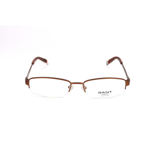 Gant Brown Plastic Frames unisex model: Laurelslbr with measurements 50/16/135 mm, elegant and durable eyewear.