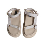 Dolce & Gabbana Beige Nappa Devotion Strap Men Sandals Shoes MV6327-44