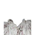Ermanno Scervino White Floral Ruffles Lace Long Sleeves Maxi Dress