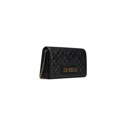 Love Moschino Black Polyethylene Women Crossbody Bag