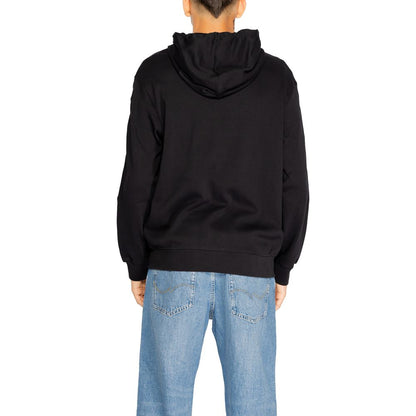 Armani Exchange Black Cotton Hoody