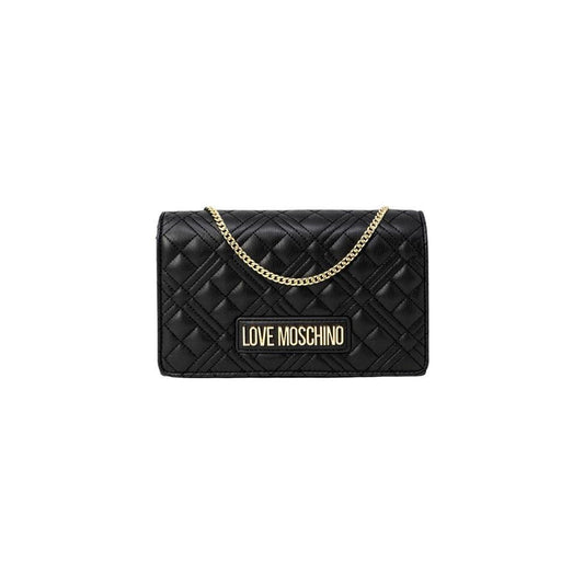 Love Moschino Love Moschino Black Polyethylene Handbag LOMO-7306900009 1728,71956299936,Bags,Black,Handbags - Women - Bags,Love Moschino,New with tags,Women,Women - Bags