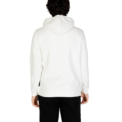 Icon White Cotton Hoody