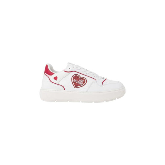 Love Moschino Red Polyethylene Sneaker