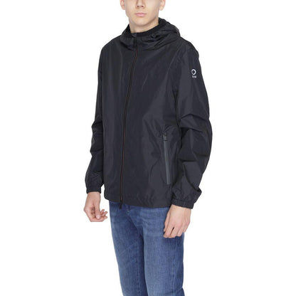 Suns Black Polyester Jackets & Coat