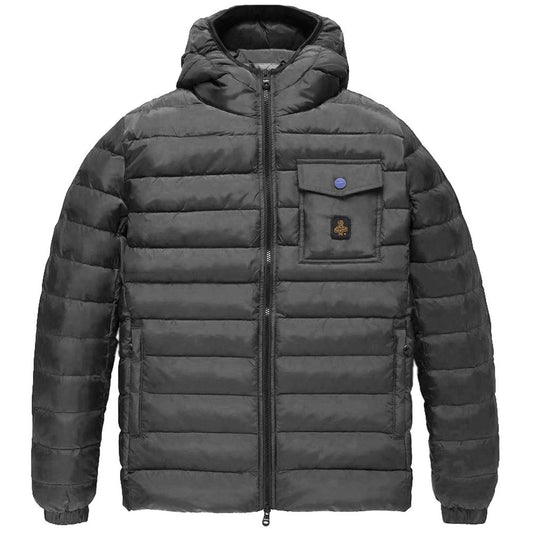 Refrigiwear Gray Nylon Men Jacket RE-14299-XXL