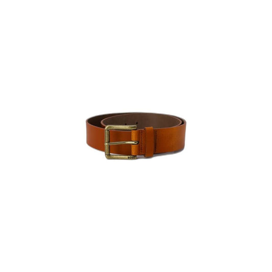 Hugo Boss Beige Leather Belt