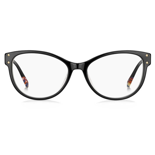 Missoni Black Acetate Frames - Women's glasses model MIS-0027-807 with 54/17/145mm measurements, elegant and stylish design.