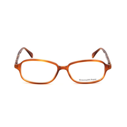 Ermenegildo Zegna Brown Plastic Glasses (Frames)