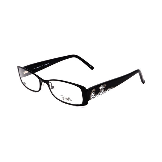 Emilio Pucci Black Metal Frames EP213100652 for women, featuring elegant black design, metal construction, and measurements 52/17/135mm.