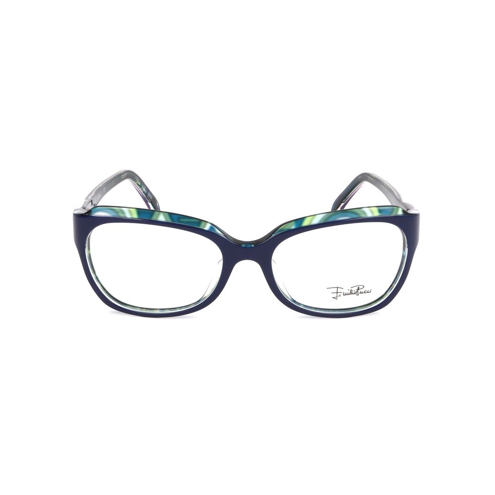 Emilio Pucci Blue Plastic Frames
