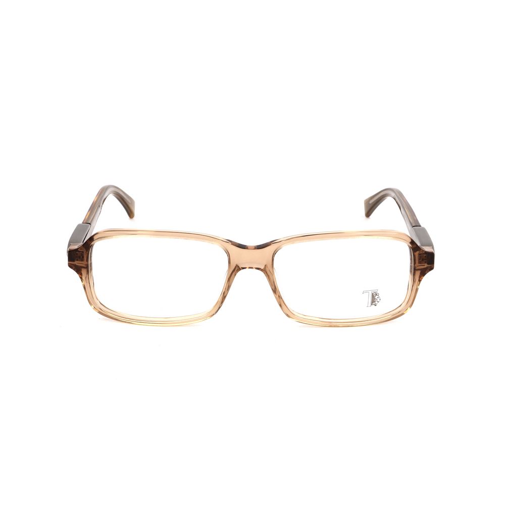 Tod's Brown Acetate Frames - Stylish women's eyewear with 52/15/135 mm measurements, made from high-quality brown acetate material.