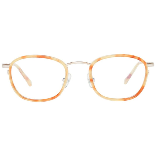 Hackett Brown Plastic Frames with 47/20/145 mm dimensions, clear lenses, and stylish bangle detail for men.
