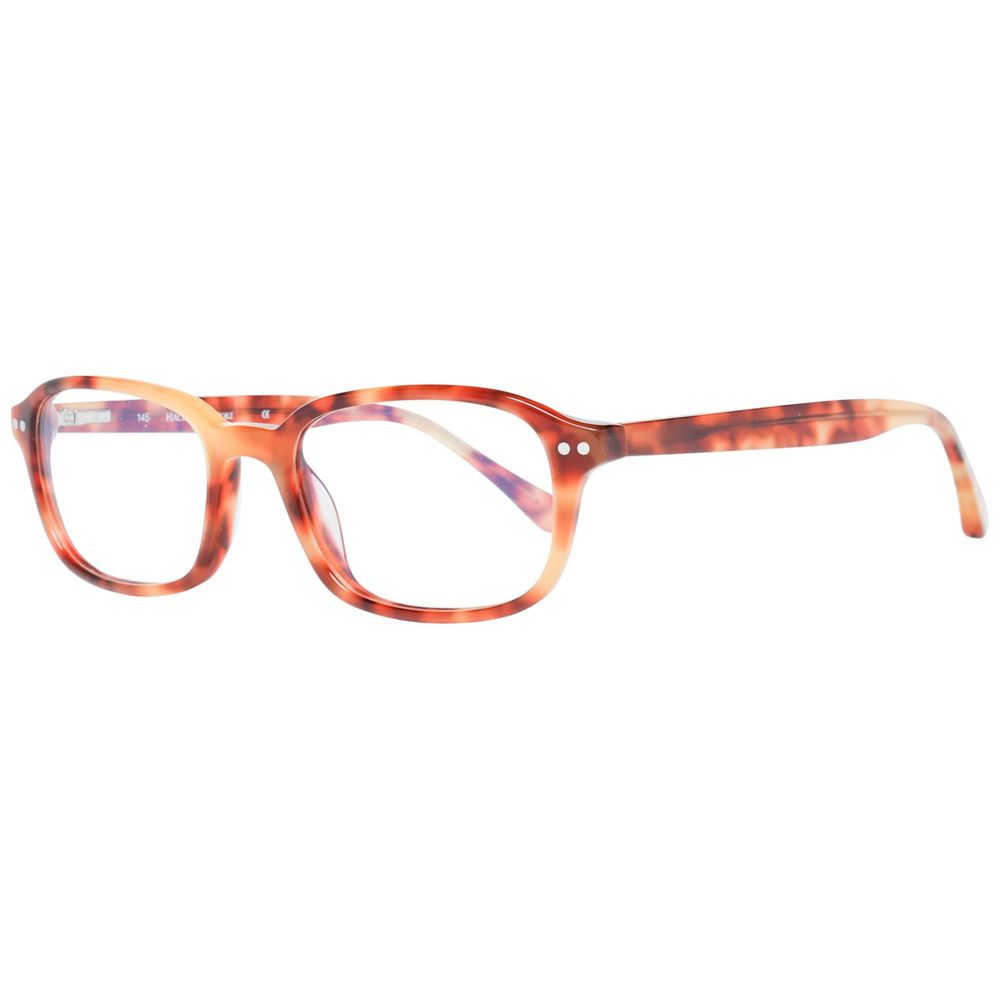 Hackett Brown Plastic Frames in a rectangular shape made of brown plastic material, size 51/19/145mm for men.