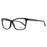 Just Cavalli Black Plastic Frames for women, model JC0624-001, size 54/13/140 mm, featuring sleek black design.