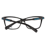 Just Cavalli Black Plastic Frames JC0624-001-54 women's eyeglasses in black plastic, size 54/13/140 mm featuring stylish design.