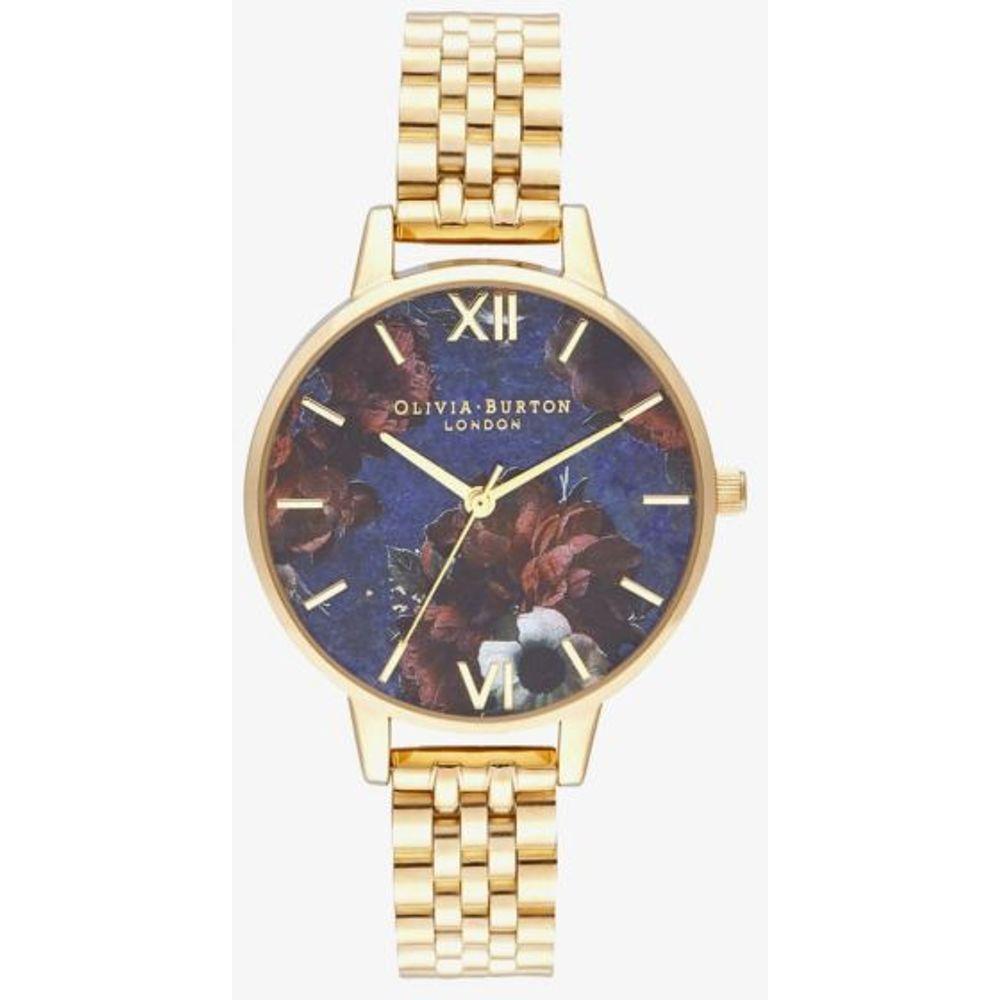 Olivia Burton Gold Stainless Steel Watch OBOB16SP13AC