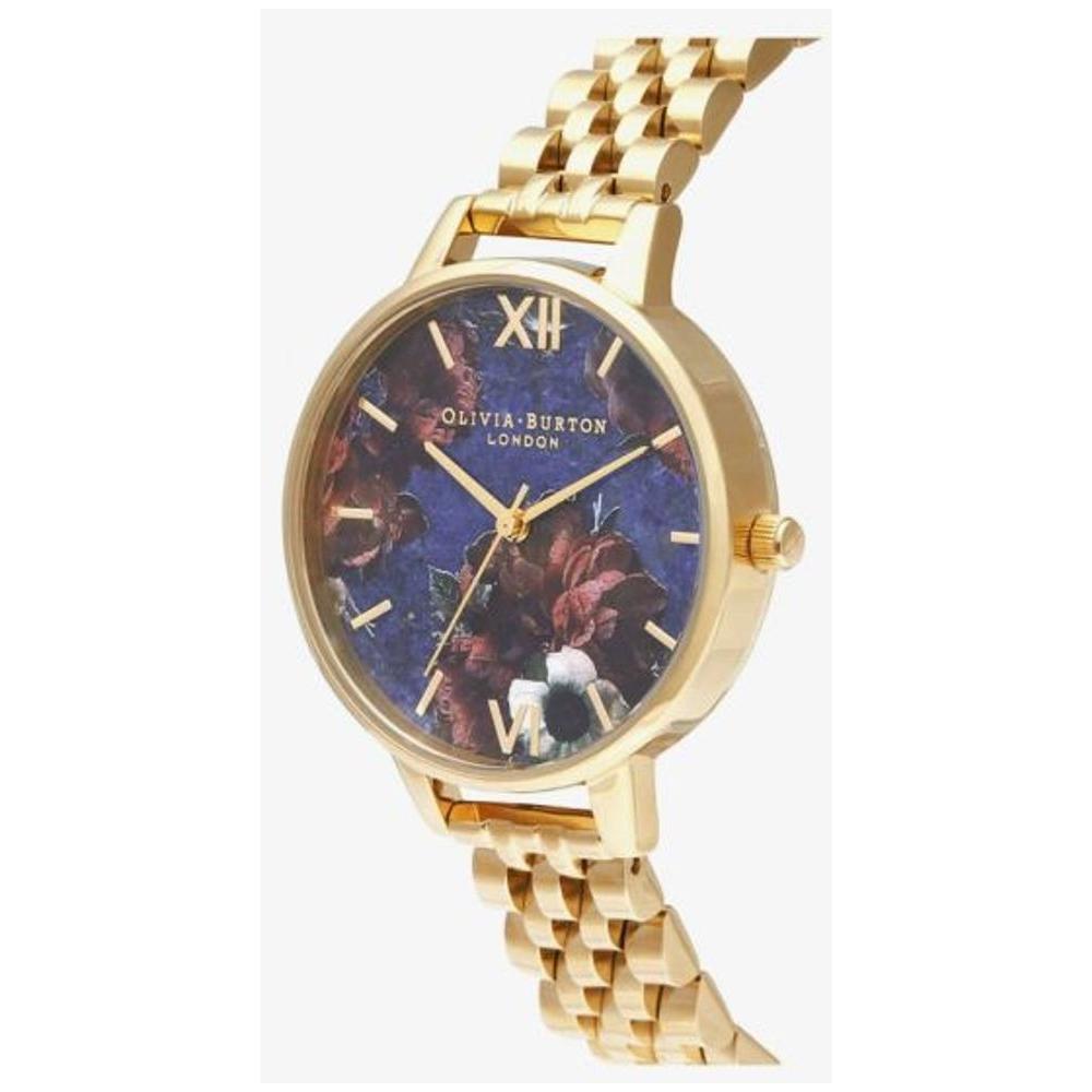 Olivia Burton Gold Stainless Steel Watch OBOB16SP13AC