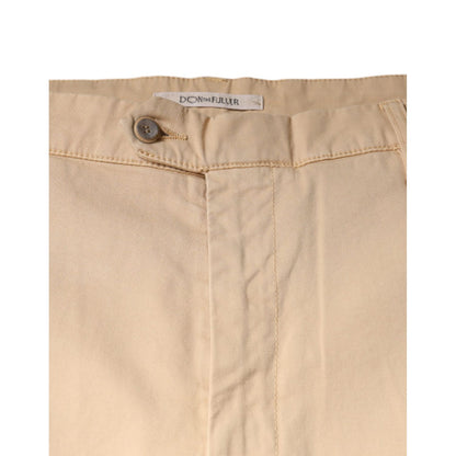 Don The Fuller Beige HOUSTON Men Cropped Dress Pants