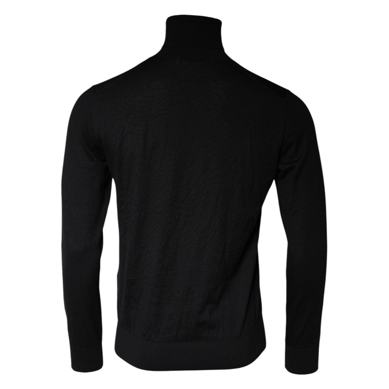 Dolce & Gabbana Black Long Sleeve Turtleneck Pullover Sweater