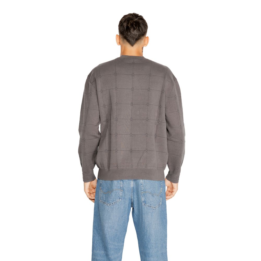 Armani Exchange Gray Cotton Sportswear