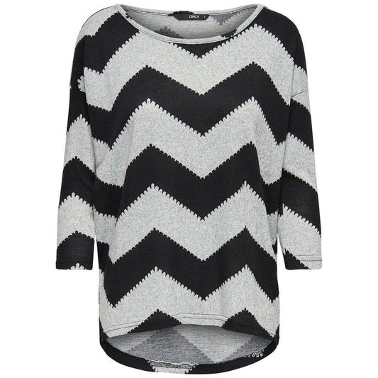 Only Only Gray Polyester Tops & T-Shirt ON-6142400137-IT40|S 1728,71956299936,Clothing,Gray,IT38|XS,IT40|S,IT42|M,IT44|L,New with tags,Only,Tops & T-Shirts - Women - Clothing,Women,Women - Clothing,XL