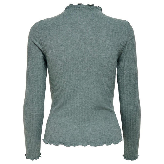 Only Only Green Viscose Tops & T-Shirt ON-7280600148-IT40|S 1728,71956299936,Clothing,Green,IT38|XS,IT40|S,IT42|M,IT44|L,New with tags,Only,Tops & T-Shirts - Women - Clothing,Women,Women - Clothing