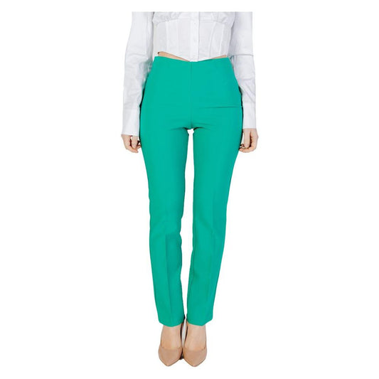 Sandro Ferrone Sandro Ferrone Green Polyester Jeans & Pant SA-13496100148-IT40 | XS 1728,71956299936,Clothing,Green,IT40 | XS,Jeans & Pants - Women - Clothing,New with tags,Sandro Ferrone,Women,Women - Clothing
