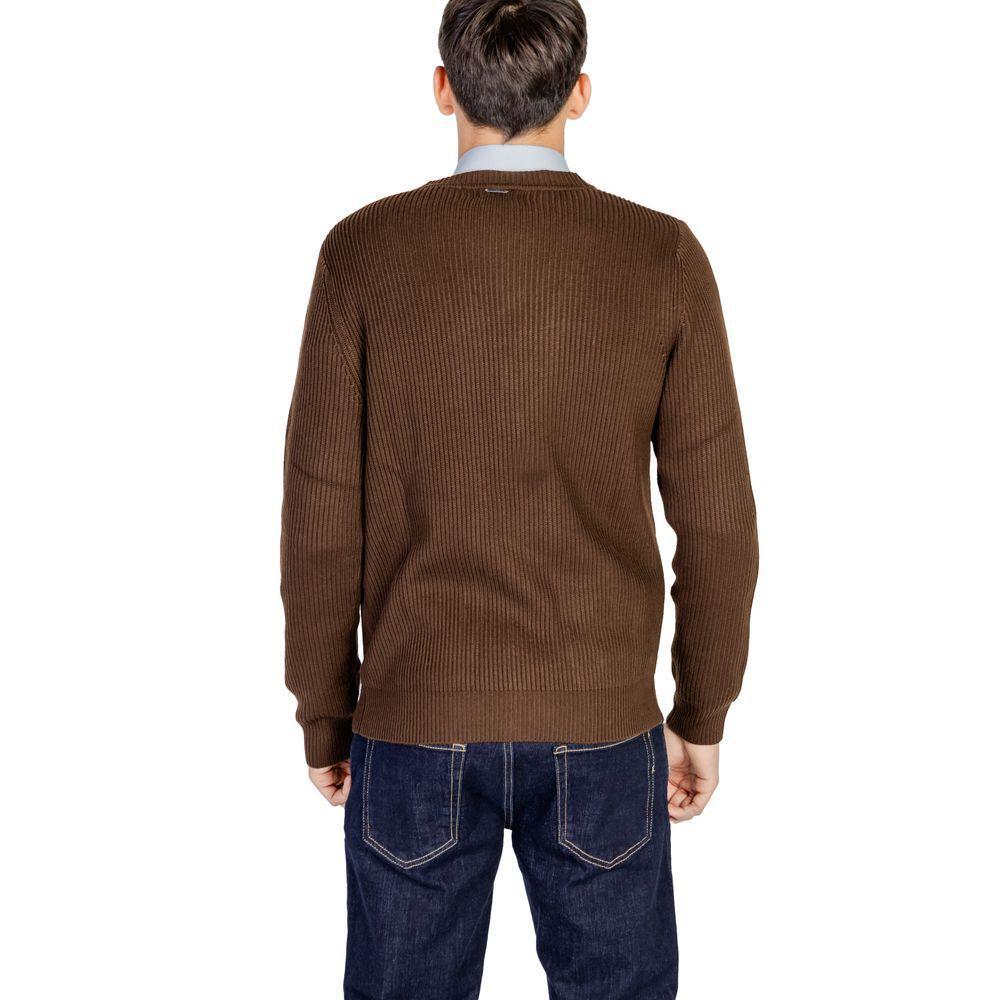 Antony Morato Brown Polyester Cardigan AN-14638900140-IT48 | L