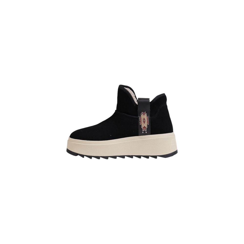ASH Black Suede Leather Ankle Boots