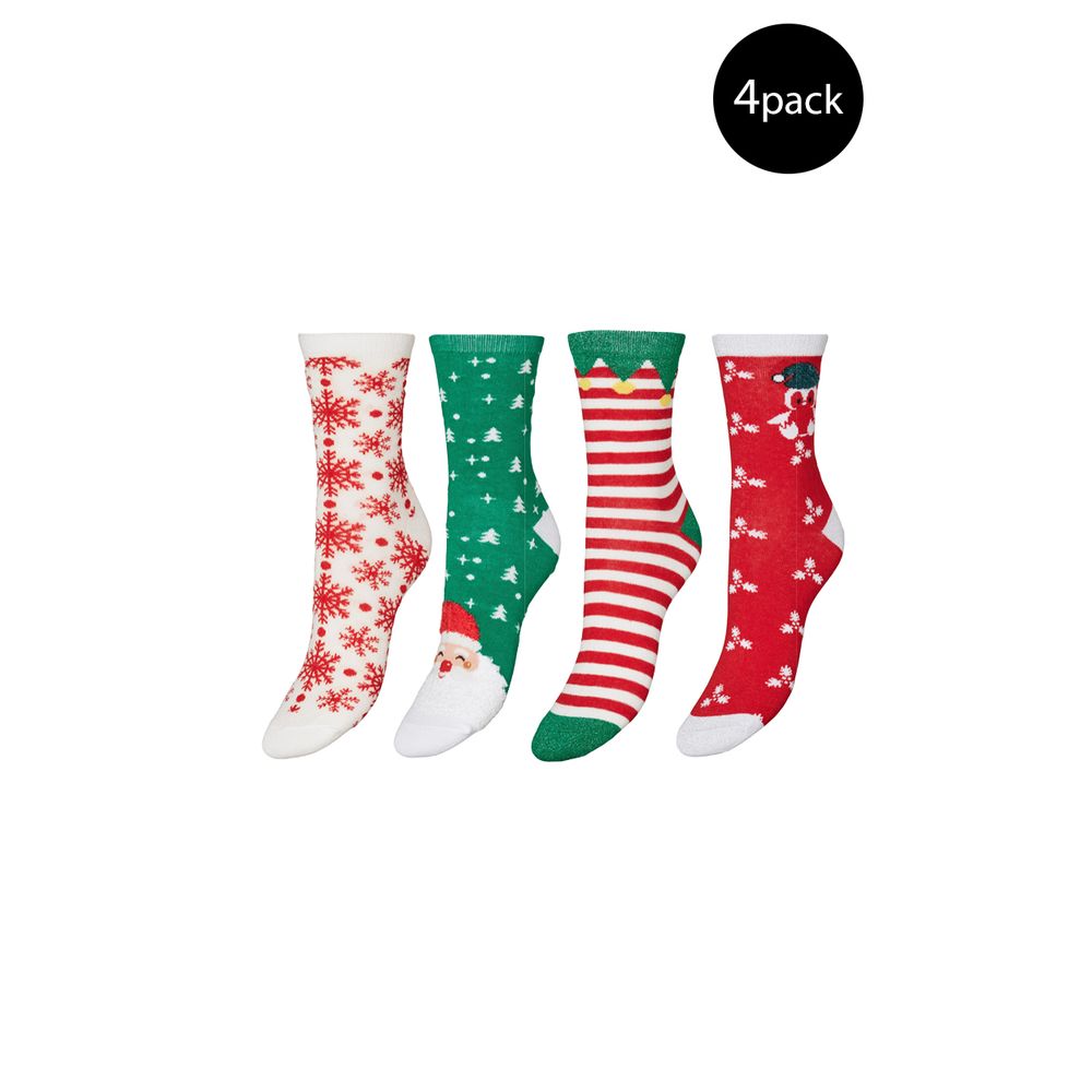 Vero Moda Bicolor Cotton Socks