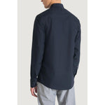 Antony Morato Blue Cotton Shirt AN-10248800010-IT46 | S
