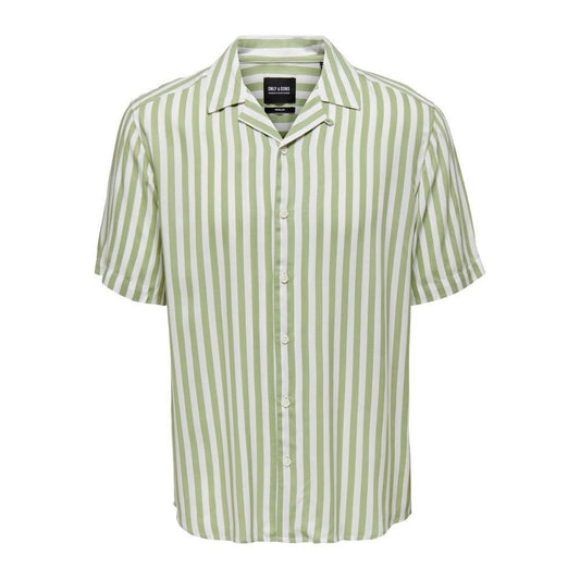 Only & Sons Green Viscose Shortsleeve ON-10275700148-IT44 | S