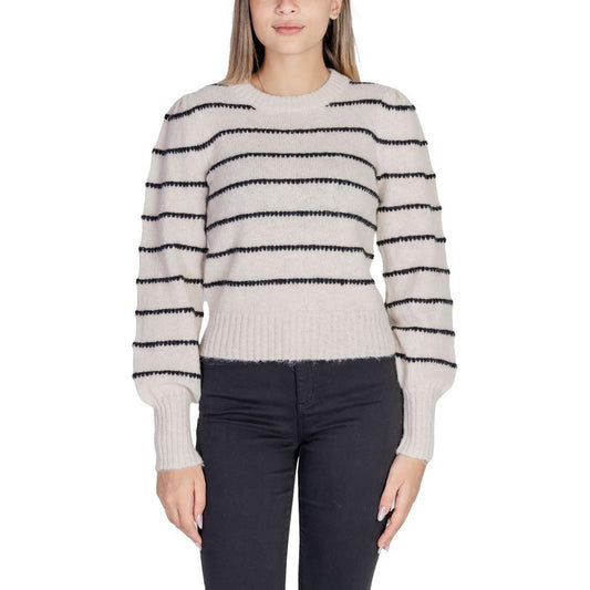 Jacqueline De Yong Gray Polyester Sweater JA-11462700138-XXL