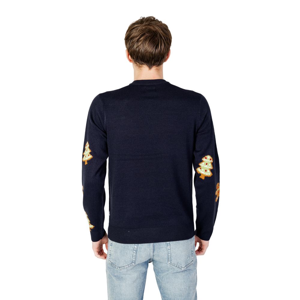Only & Sons Blue Marabou Sweatshirt