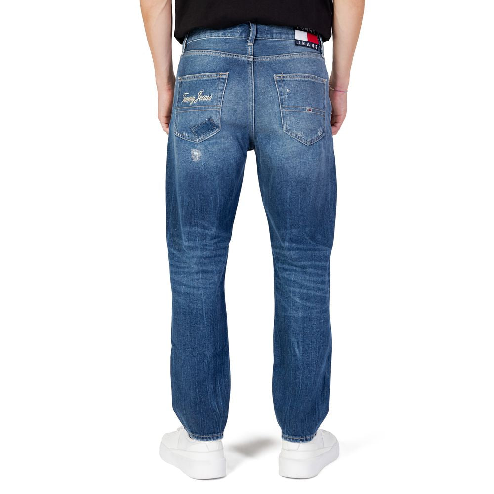 Tommy Hilfiger Jeans Blue Cotton Slim Fit Jean TO-11574400176-W32 | L30