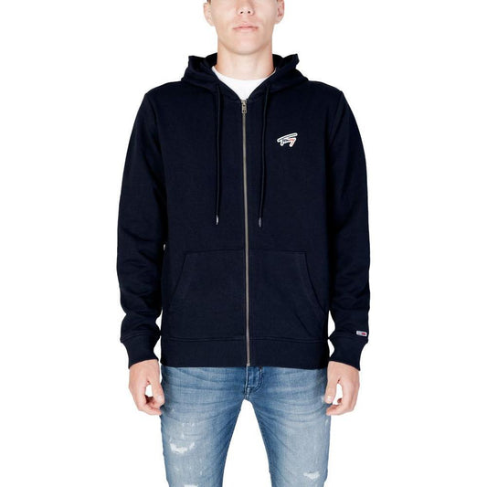 Tommy Hilfiger Jeans Blue Organic Cotton Hoody TO-11575500010-IT44 | S