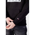Tommy Hilfiger Jeans Black Organic Cotton Hoody TO-11693600009-IT46 | M