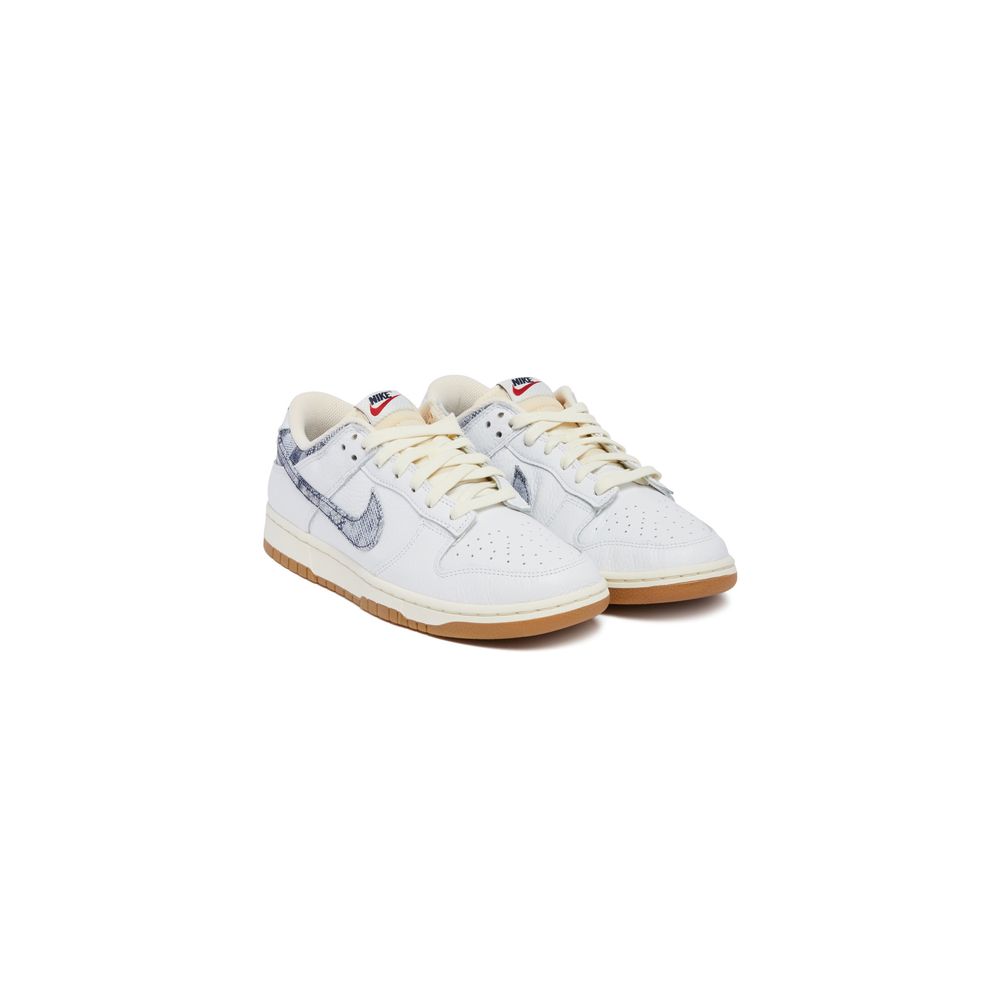 Nike Blue Leather Low Top Sneakers