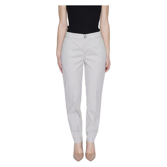 Street One Beige Cotton Pant
