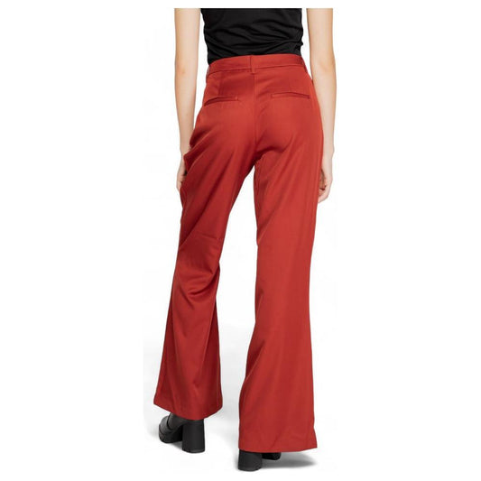 Vero Moda Vero Moda Red Polyester Jeans & Pant VE-14879500141-36/32 (W40) 1728,36/32 (W40),36/34 (W40),42/32 (W46),71956299936,Clothing,Jeans & Pants - Women - Clothing,New with tags,Red,Vero Moda,Women,Women - Clothing